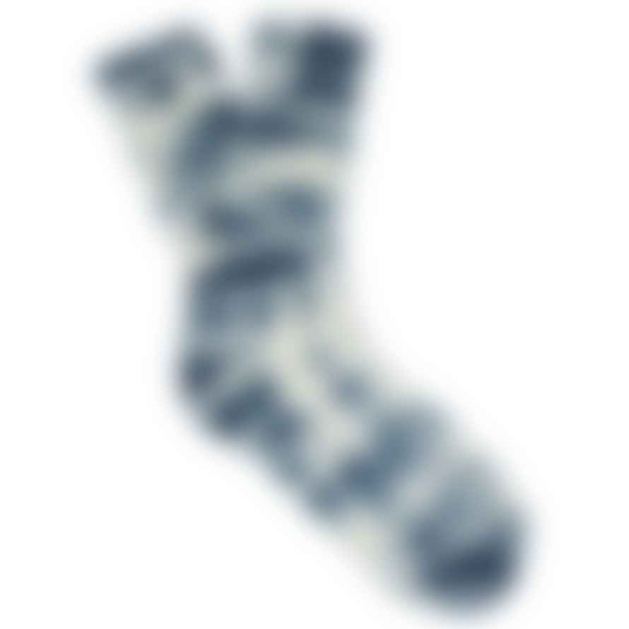 Escuyer Women Tie Dye Socks - Off White / Graphite 