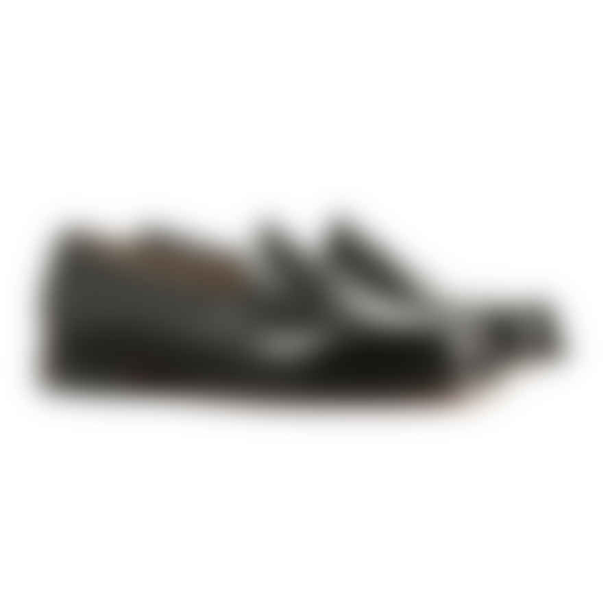 GH Bass Weejuns Larson Penny Loafers - Black Leather