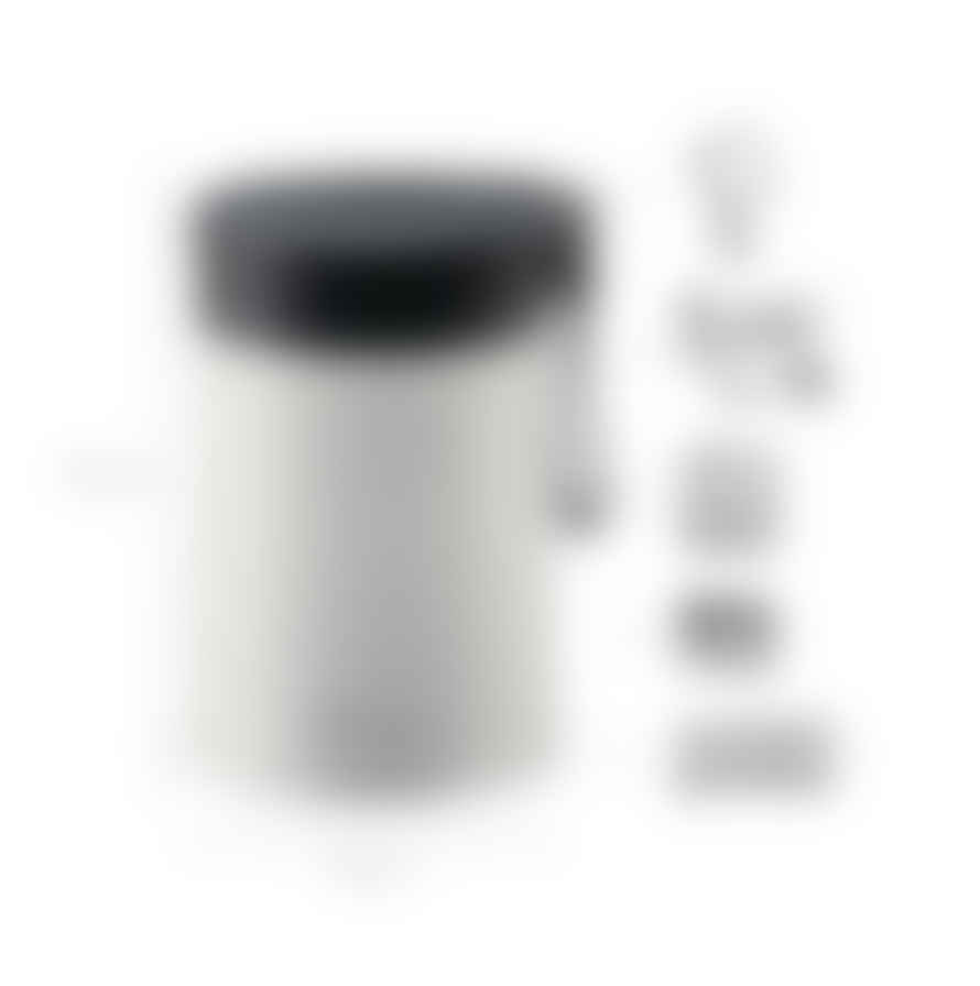 Burton McCall Aladdin - Bistro Vacuum Food Jar 0.4l - Stone Grey