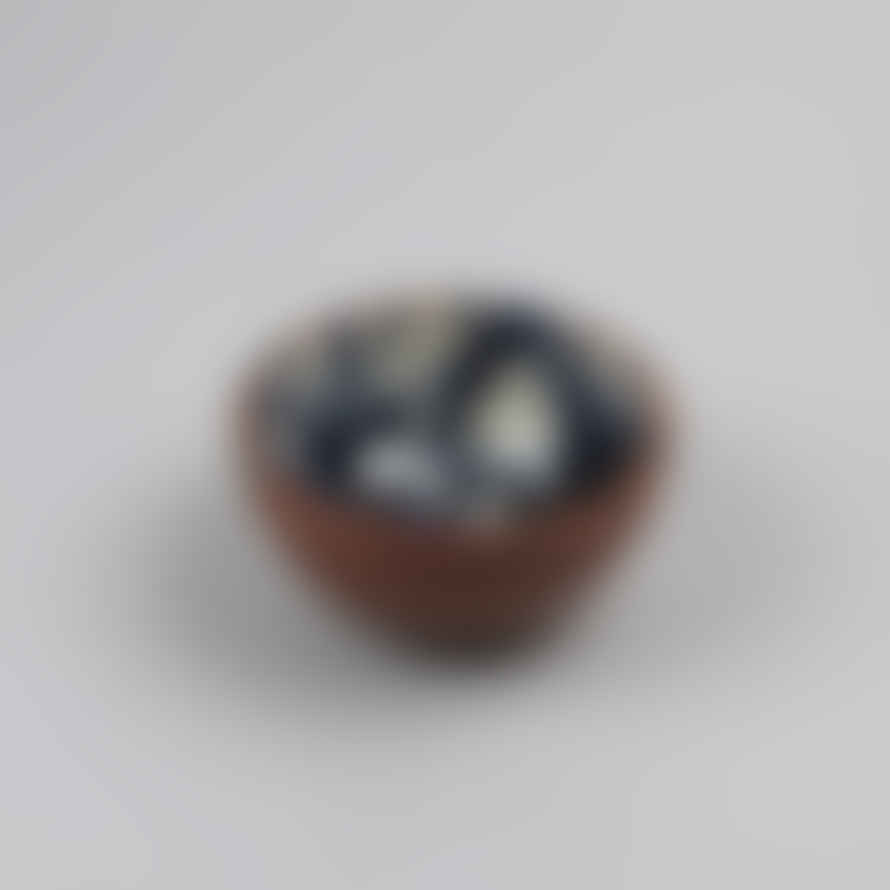 ABS Terracotta Terracotta Splatterware Bowl – Small