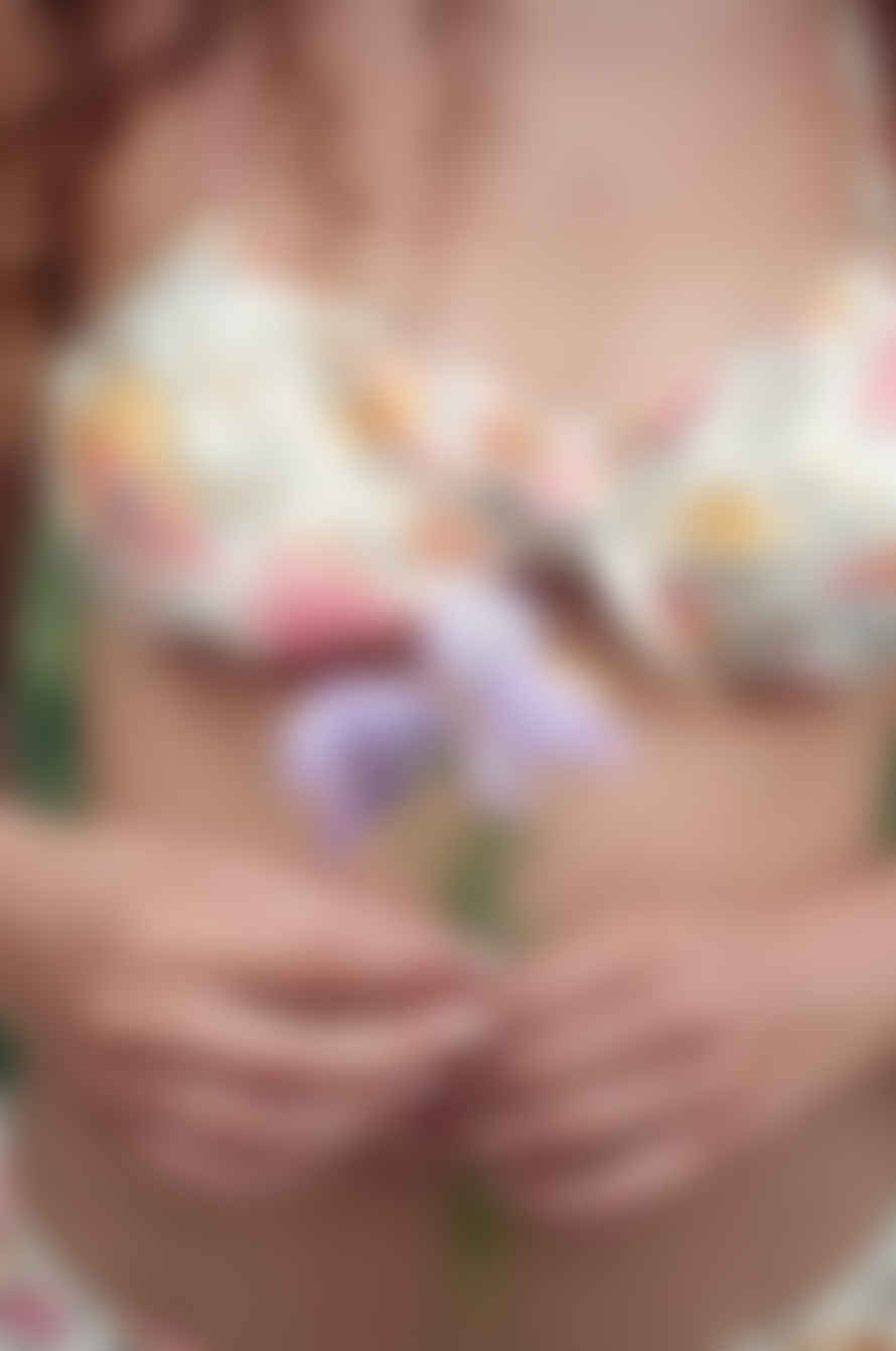 Louise Misha Walnut Creeky Bikini Rainbow Flowers