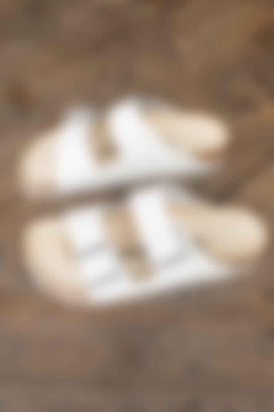 Birkenstock Arizona White Sandals