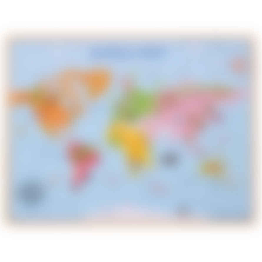 Bigjigs World Map Puzzle
