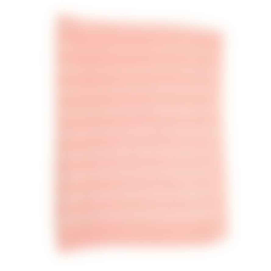 Ziggle Pink And White Stripes Baby Blanket