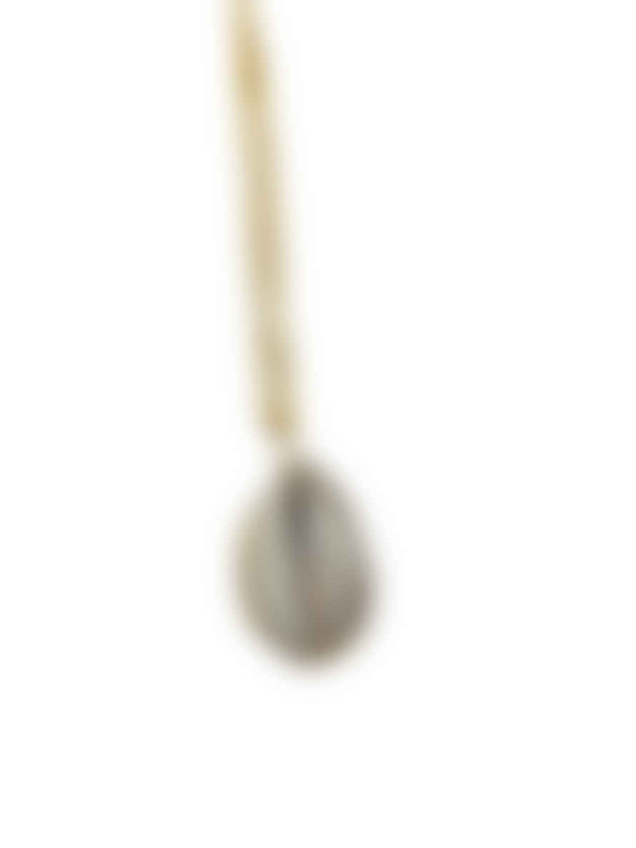 CollardManson Cowrie Shell Necklace - 925 Silver Gold Plated Chain