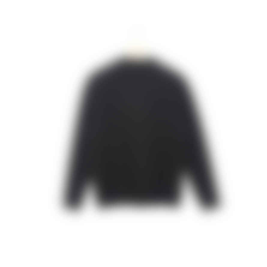 Universal Works Cardigan Wool Fleece Black 27708