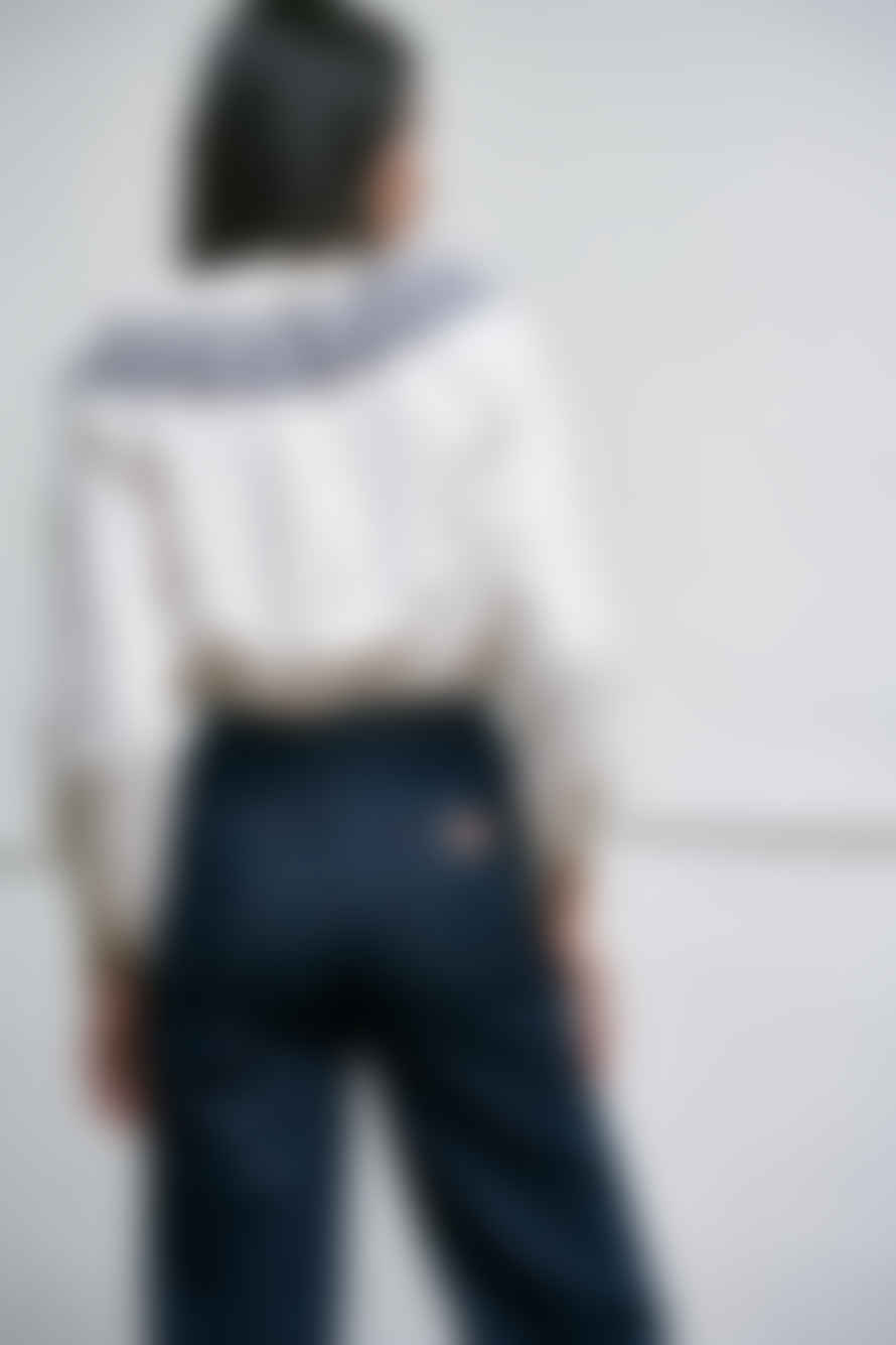SEVENTY + MOCHI Marie Sailor Jeans - Dark Indigo