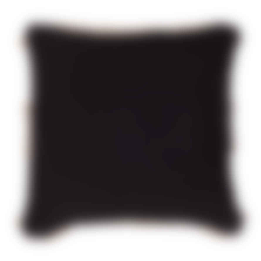 Sass & Belle  Black Diamond Stripe Cushion