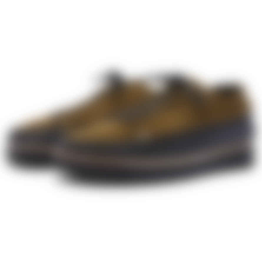 Yogi Footwear  Finn 3 Tumbled & Reverse Leather Eva Sole Shoe - Black/khaki
