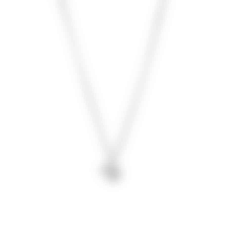 Sence Essentials London Necklace Silver Plated - 80 Cm