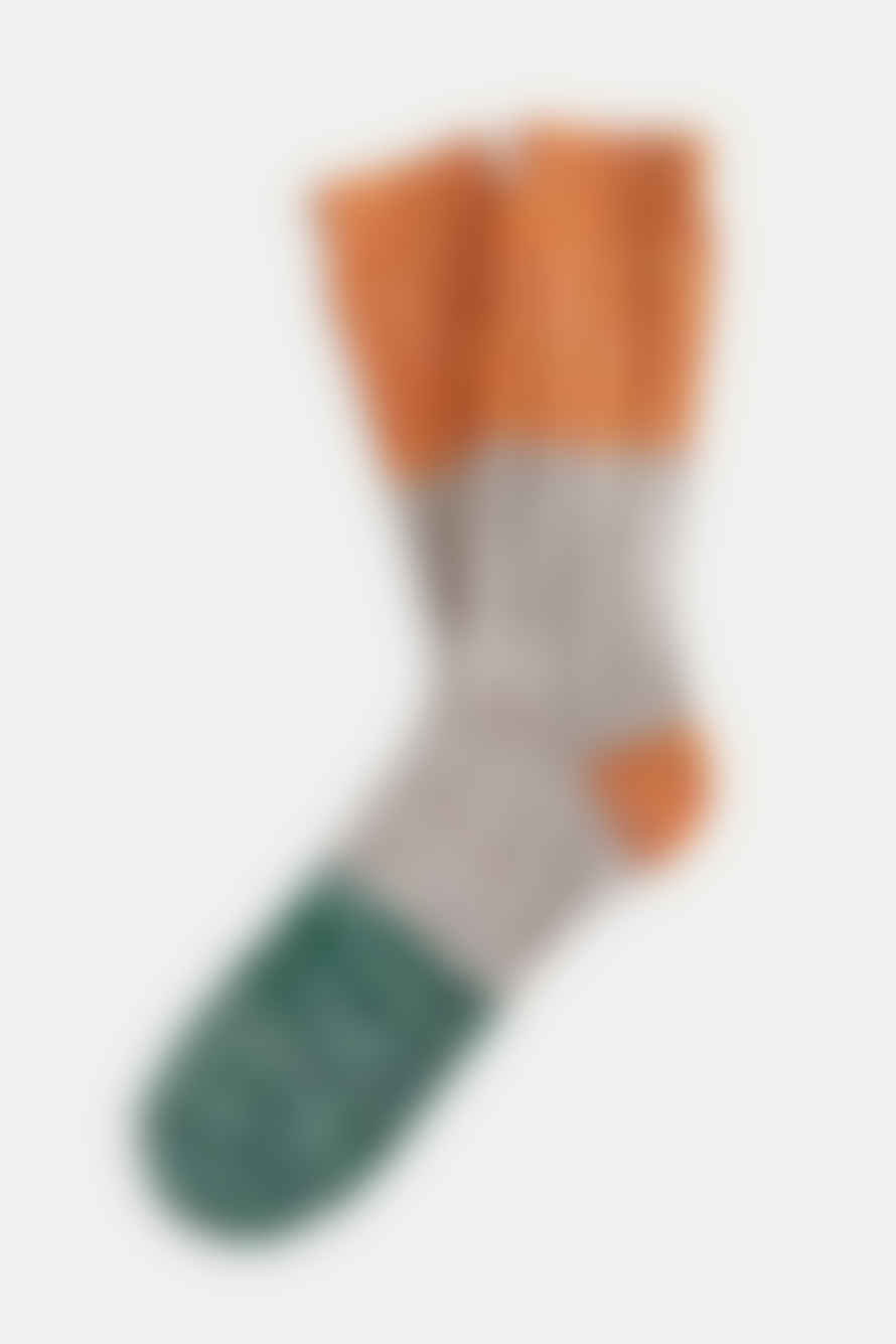Thunders Love Orange And Green Charlie Socks