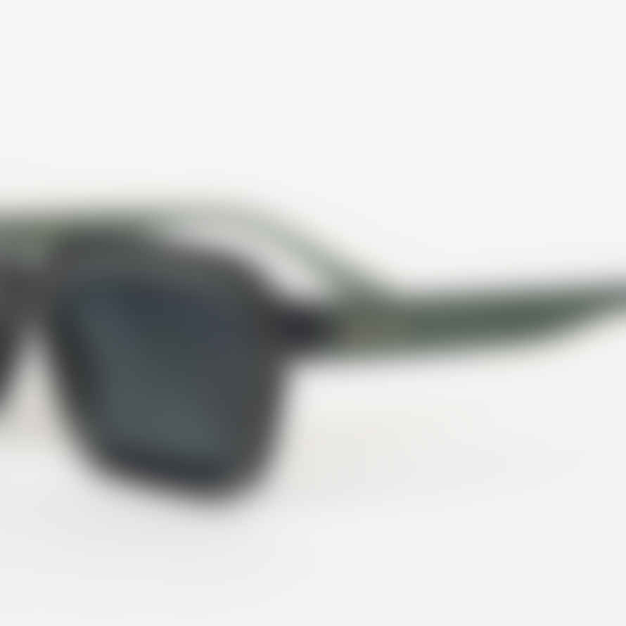MELLER Nayah Square Chunky Sunglasses in Fog Olive