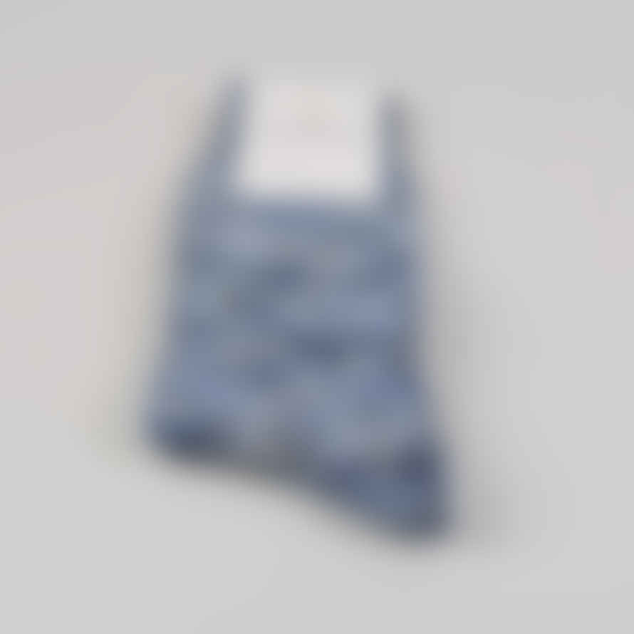 Democratique Socks Men’s Socks – Relax Chunky Knit – Adam’s Blue/Off White/Navy/Beige/Palm Springs Blue