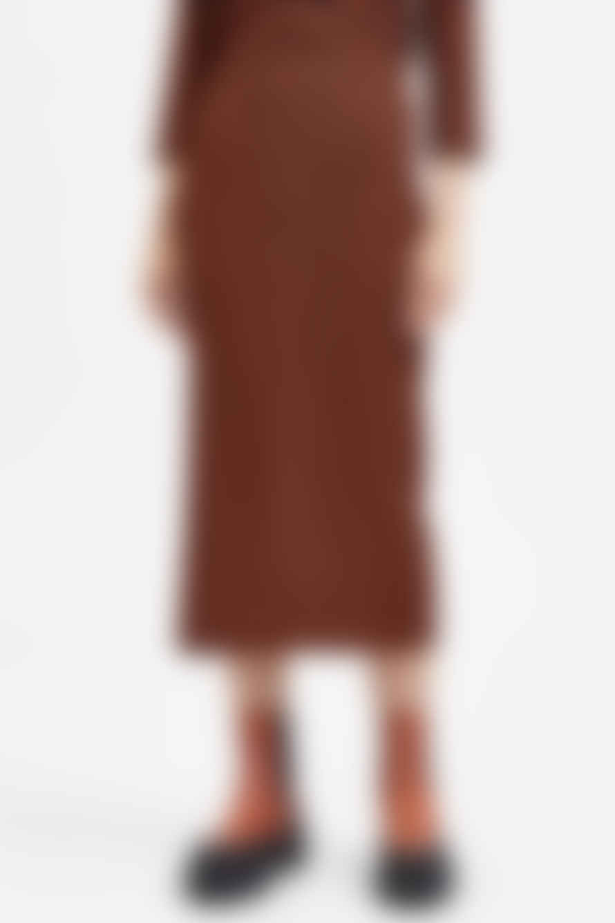 Selected Femme Cinnamon Stick Bibi Midi Skirt