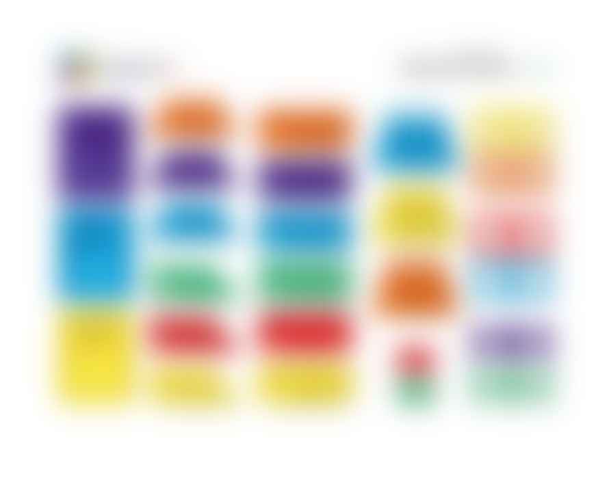 Connetix 100 Piece Creative Pack Magnetic Tiles Rainbow