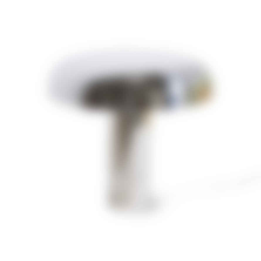 HKliving Mushroom Chrome Table Lamp
