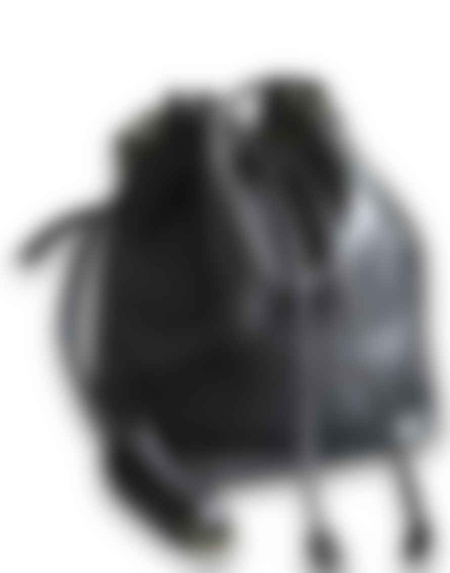 CollardManson Bucket Bag Black Leather