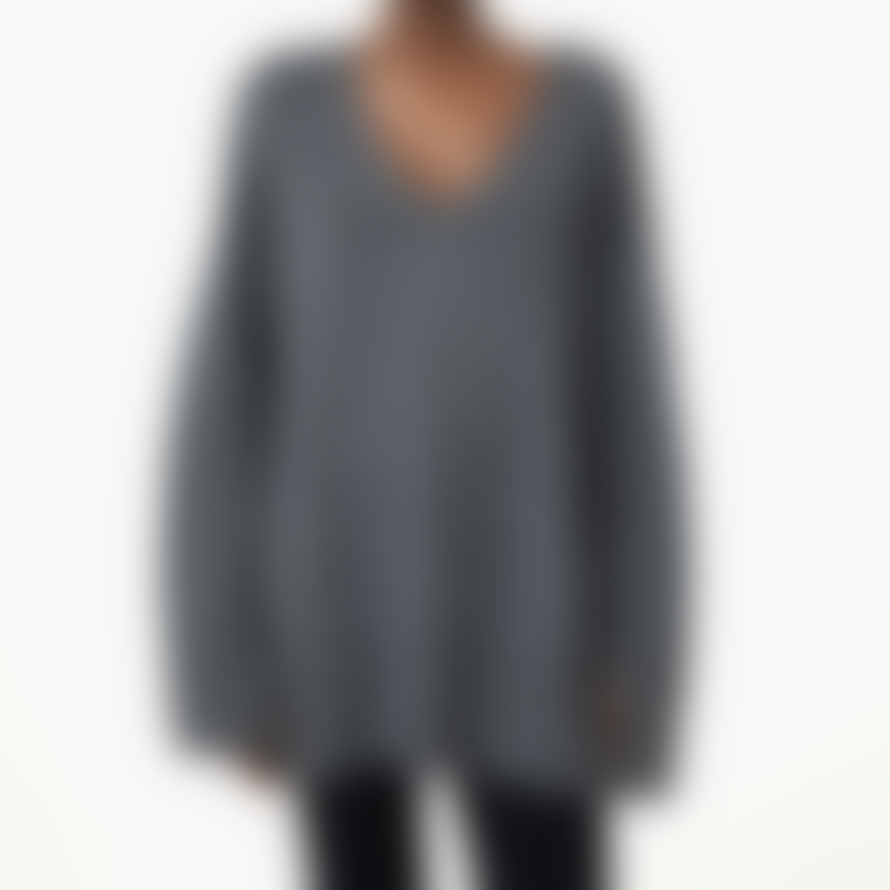 LISA YANG Victoria Cashmere Sweater - Graphite