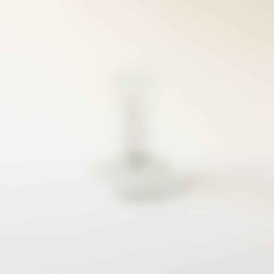 Berylune Home Pressed Glass Candle Holder - Short