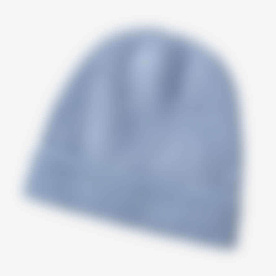 Pur Schoen Beanie Set Made from Cashmere Wool - Ice Blue