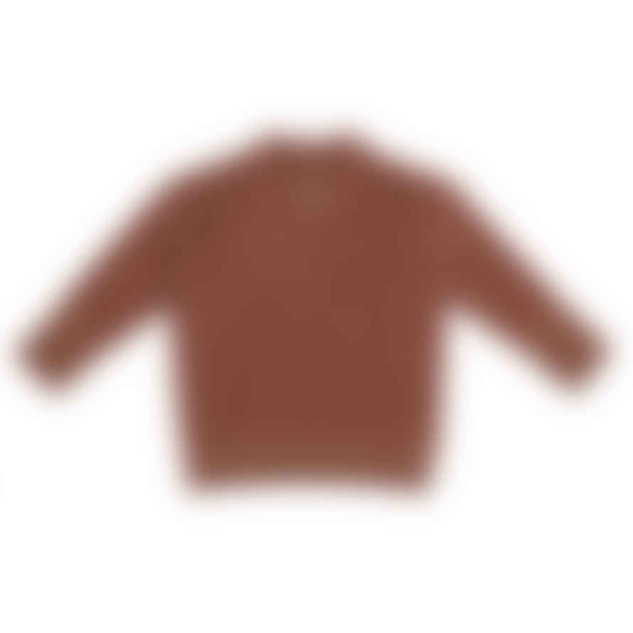 Little Indians Sweater Towel - Rust Brown