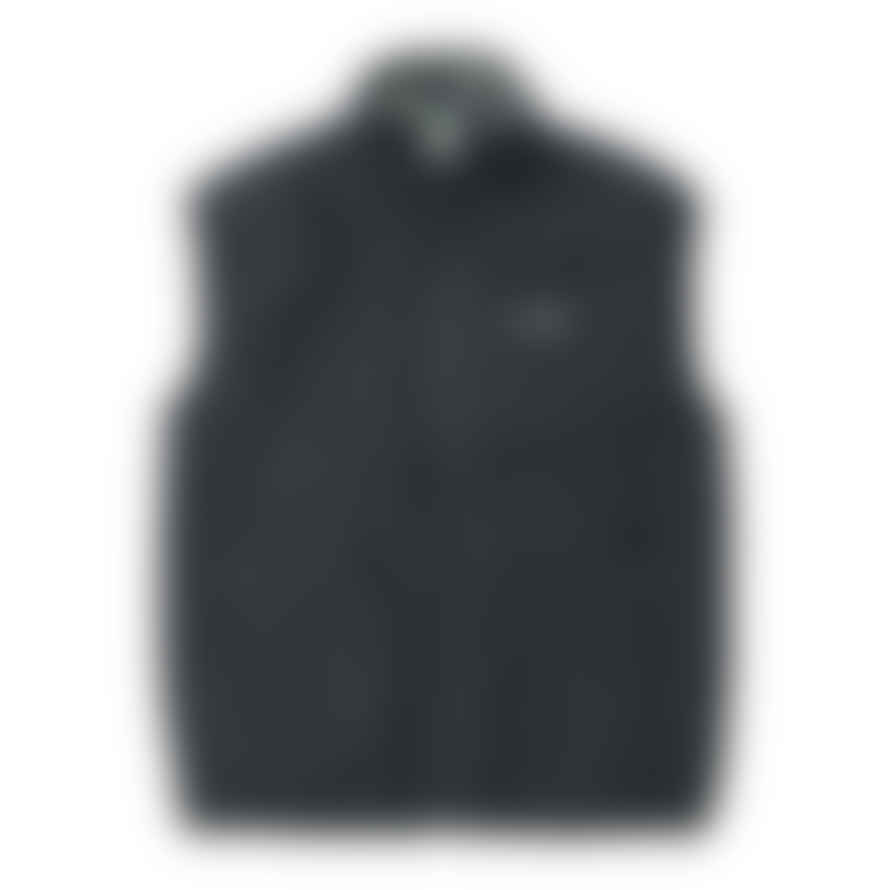 Gramicci Micro Ripstop & Fleece Reversible Vest - Black Check