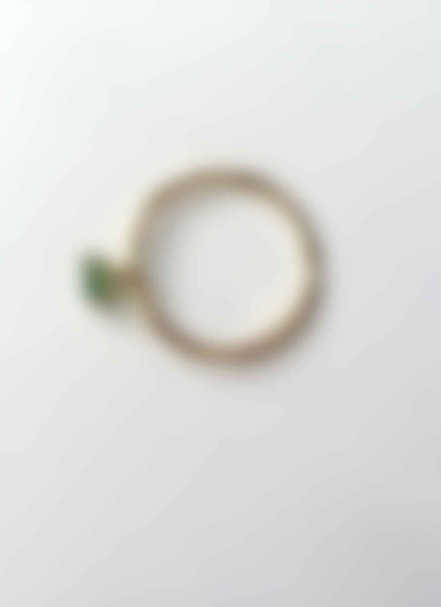 ikkelele Miradas Ring Green 