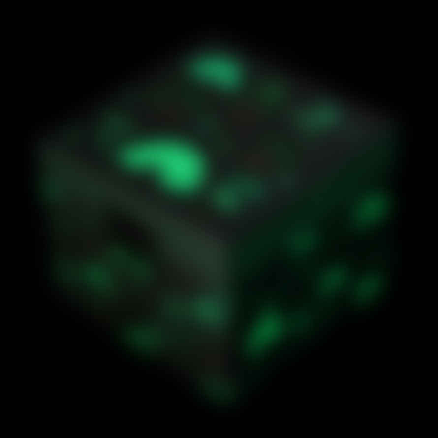 Trousselier Green Penguin Photoluminescent Musical Cube Box