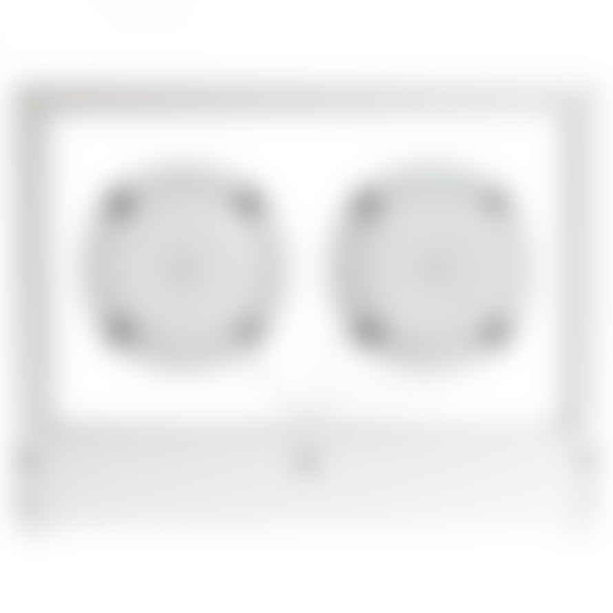 Transparent " Audio Small Speaker White"