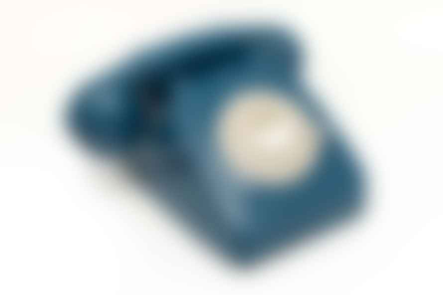 GPO Telephone Bleu Petolre Retro 746