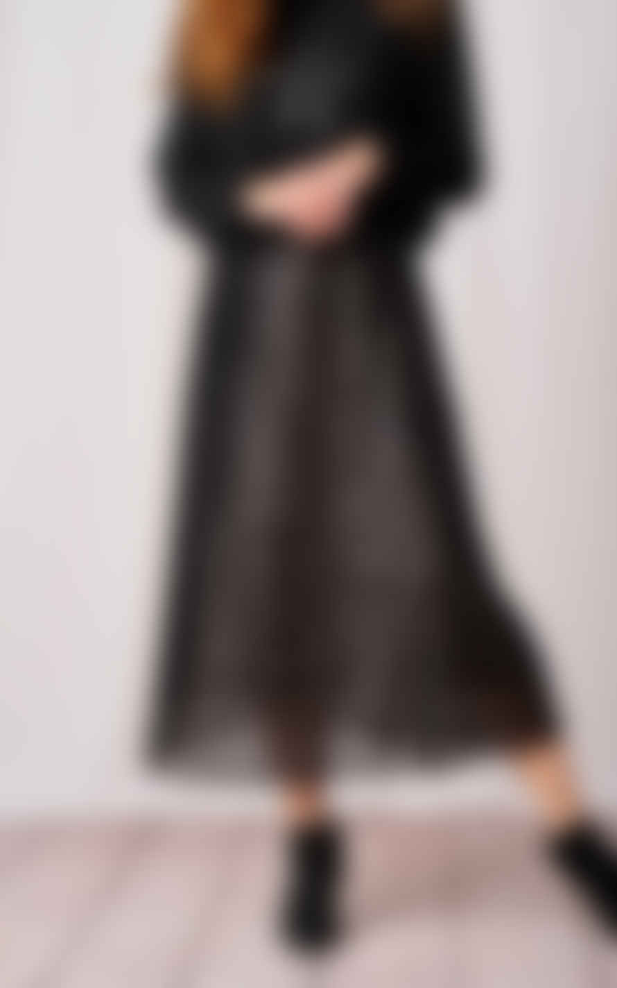 Luella Sequin Skirt In Black