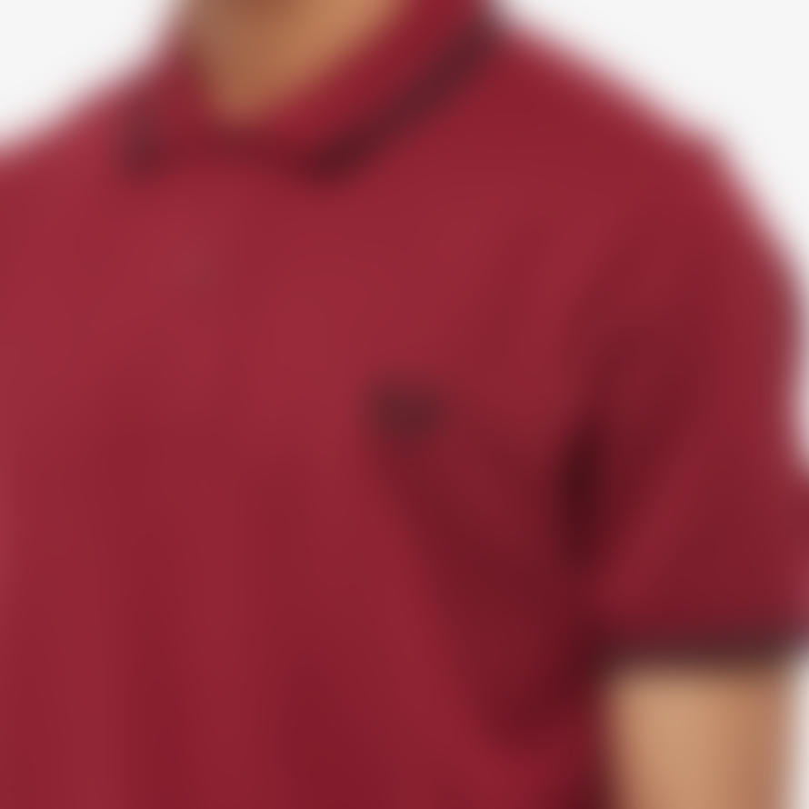 Fred Perry Fred Perry Slim Fit Twin Tipped Polo Tawny Port & Black