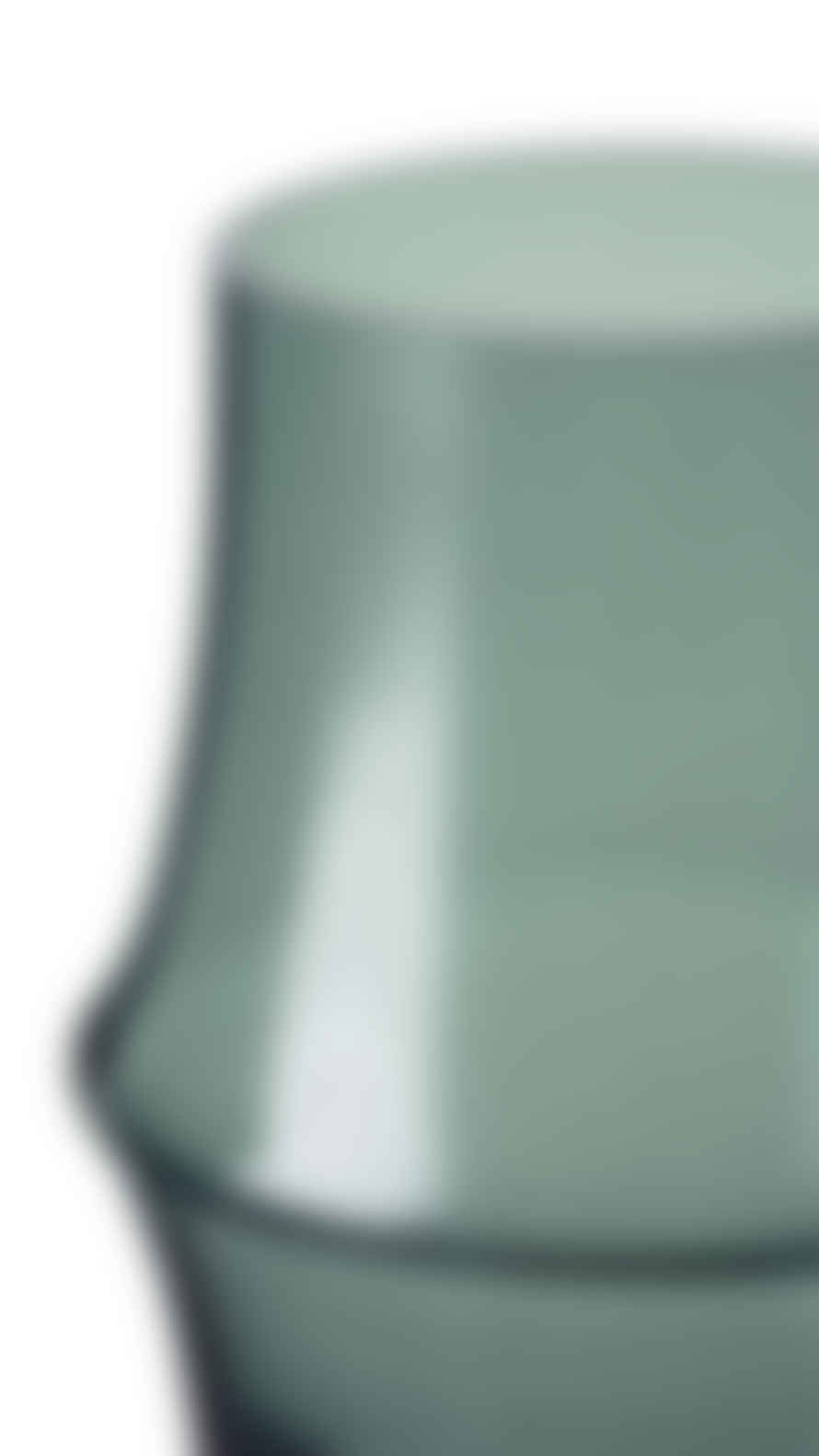 Holmegaard Arc Glass Vase Green