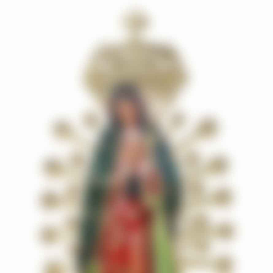 Fantastik Virgin Of Guadalupe Statue 50 Cm