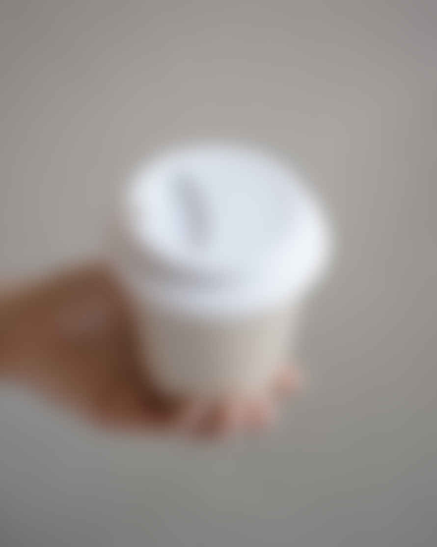 Erika Petersdotter Take away cup vanilla white lid