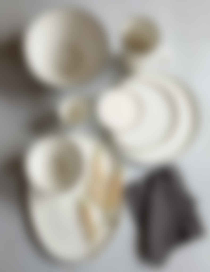 Canvas Home Abbesses Medium Bowl Grey Rim (set Of 4)