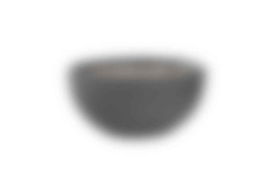 Canvas Home Extra Large Dauville Charcoal Bowls in Platinum