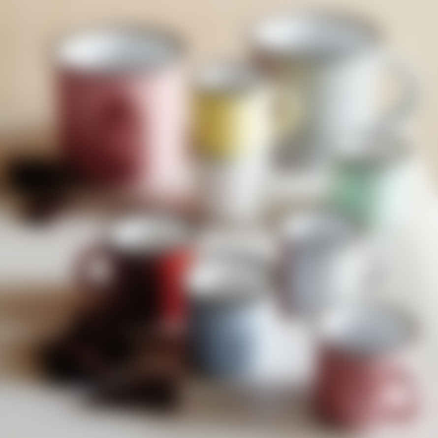 Canvas Home Tinware Espresso Mug In White (set Of 4)