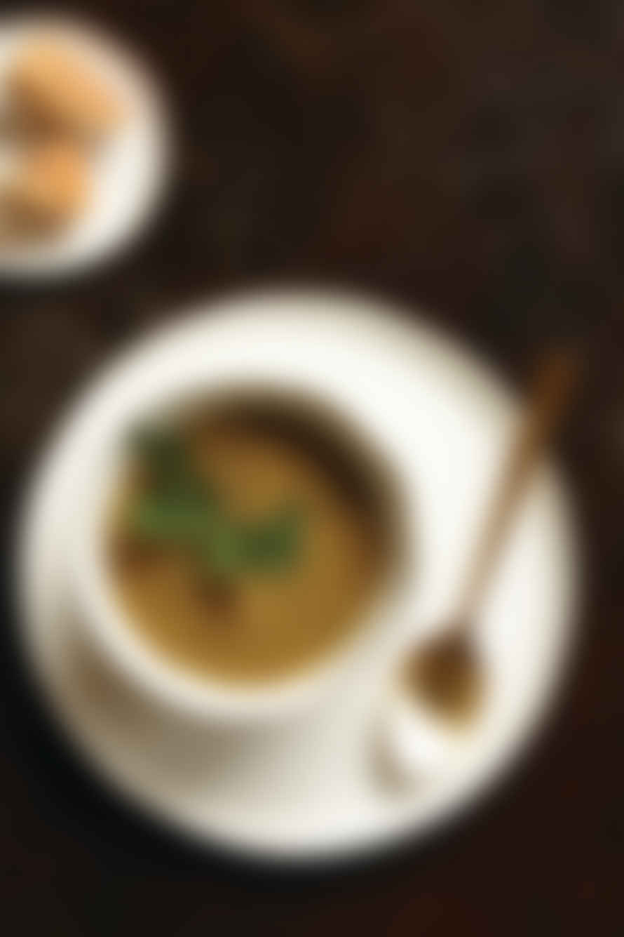 Canvas Home Abbesses Espresso Cup Platinum Rim (set Of 4)