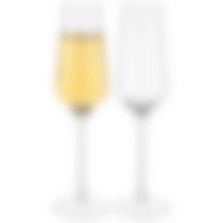 Luxbe Champagne Flutes Crystal (set Of 4)