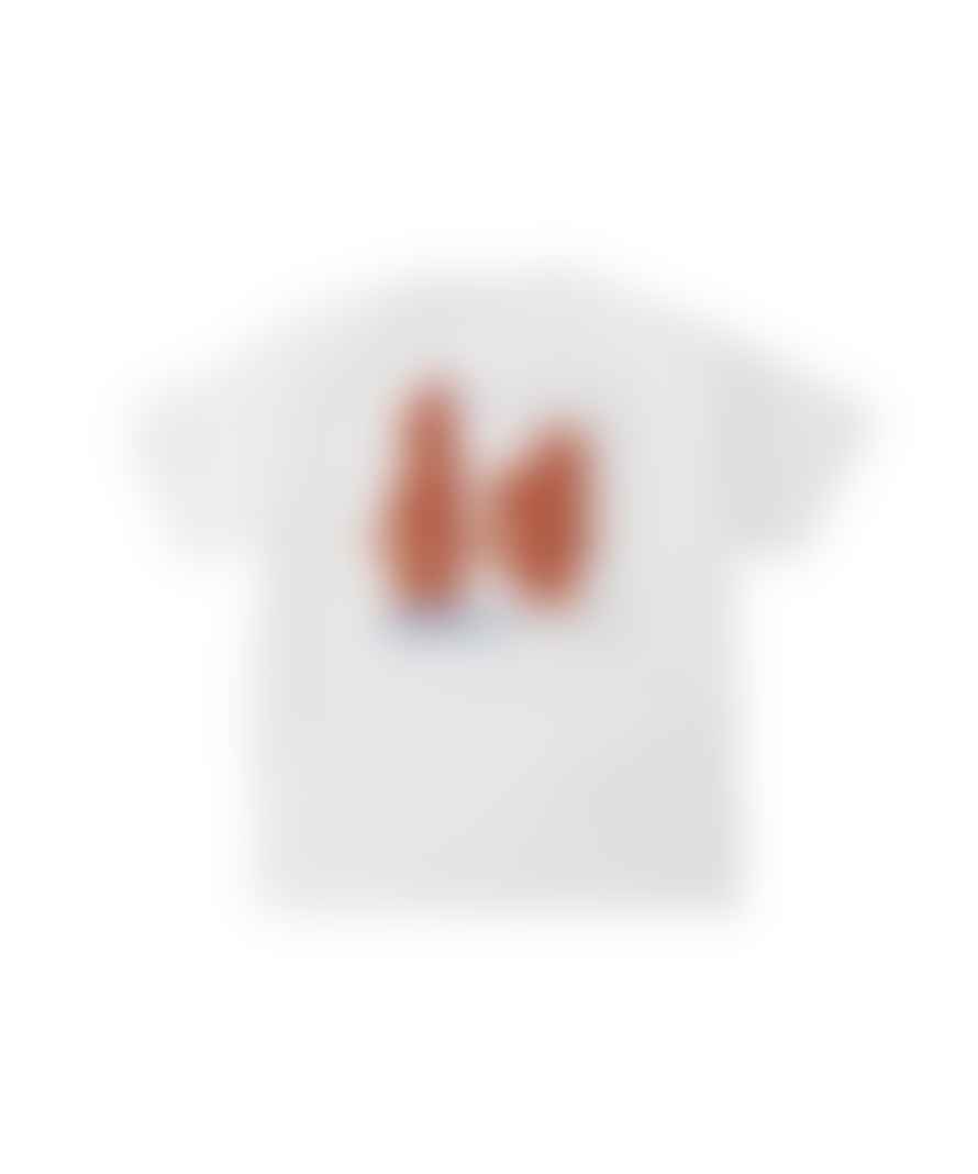 Gramicci T-shirt Stoneheads Uomo White
