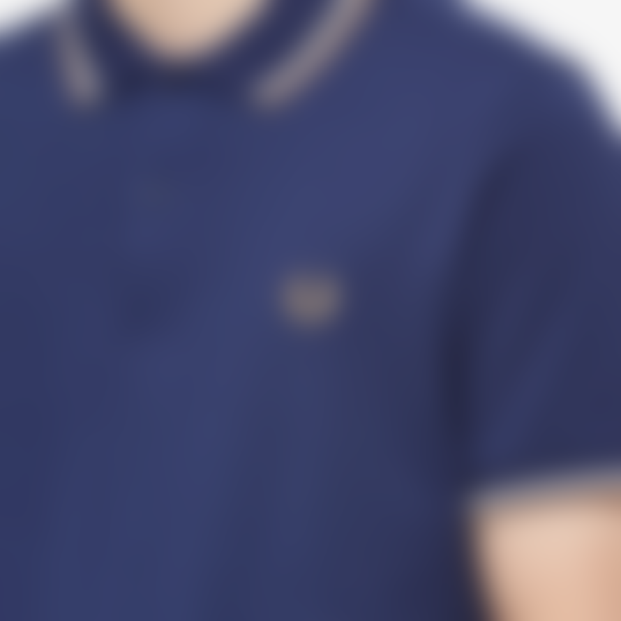 Fred Perry Fred Perry Slim Fit Twin Tipped Polo French Navy / Ecru / Warm Stone