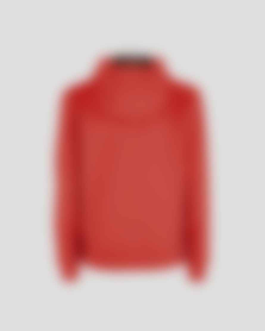 C.P. Company C.p. Company Diagonal Raised Fleece Pullover Hoodie Fiery Red