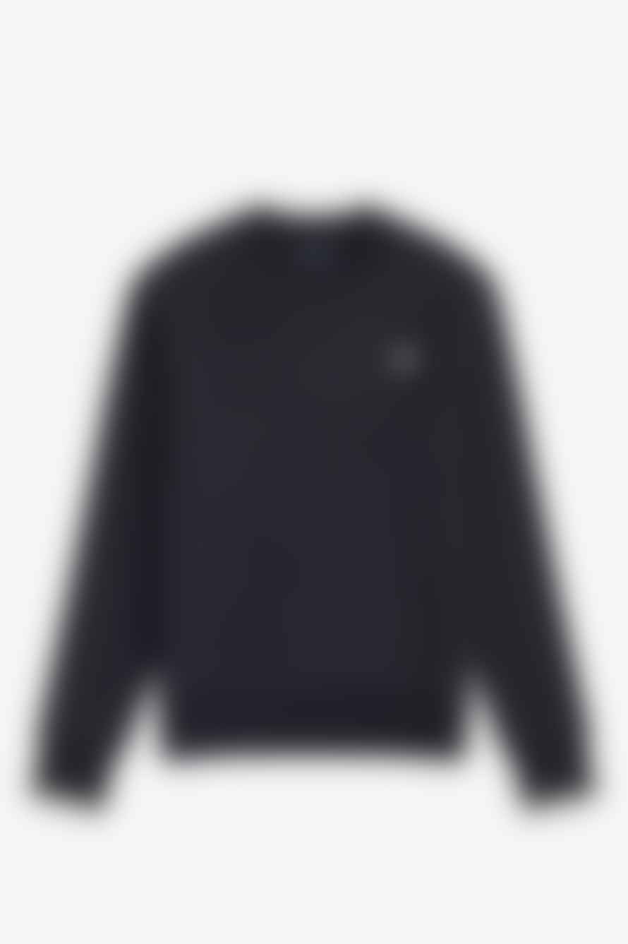 Fred Perry Fred Perry Crew Neck Sweatshirt Black