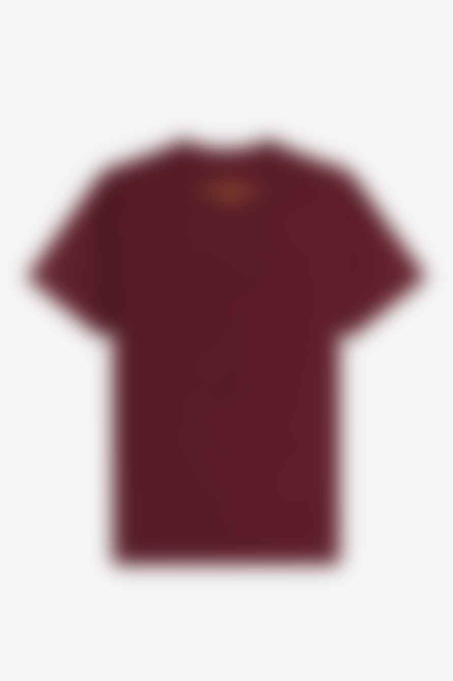Fred Perry Fred Perry Printed T-shirt Aubergine