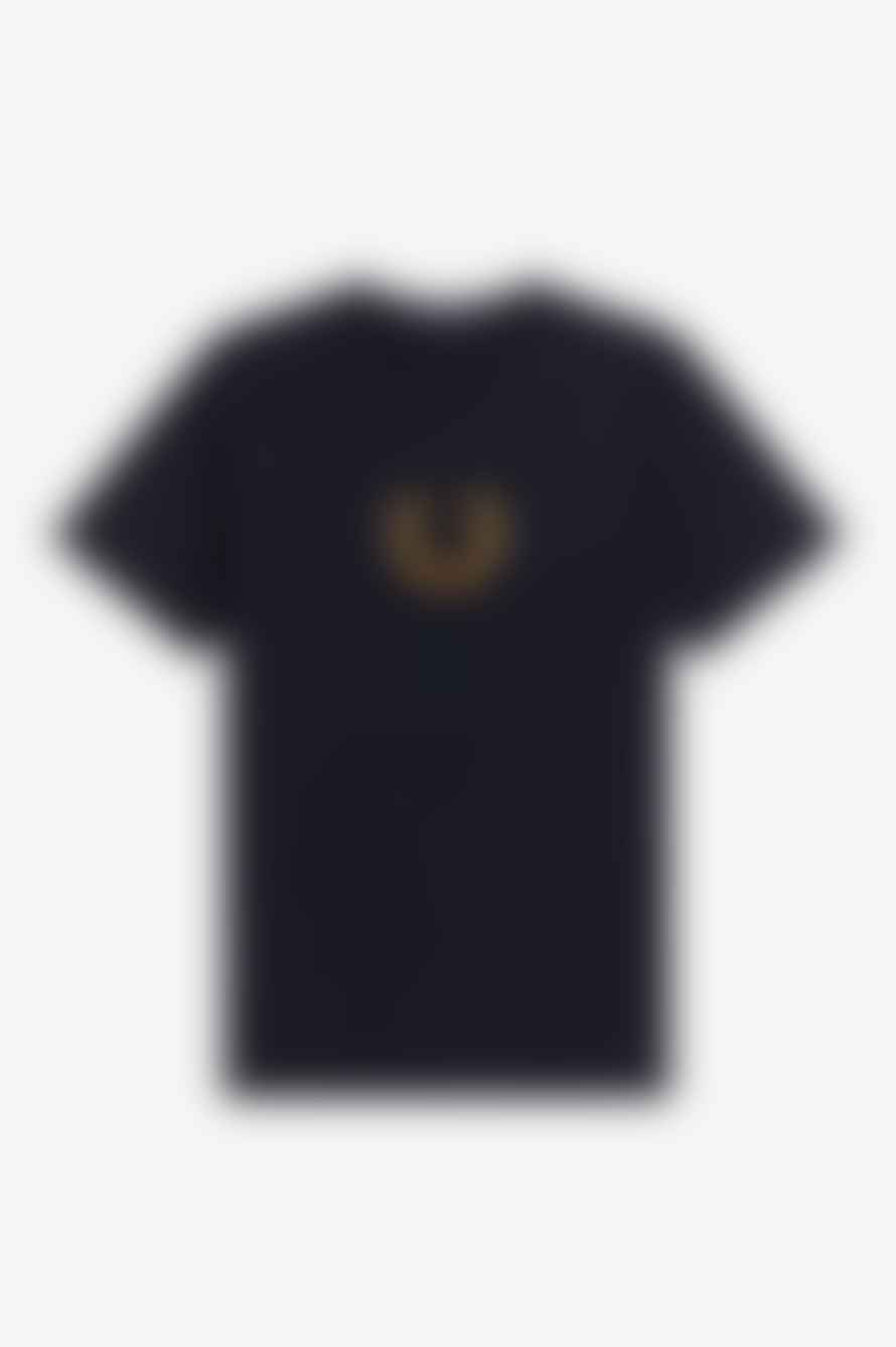 Fred Perry Fred Perry Laurel Wreath T-shirt Navy
