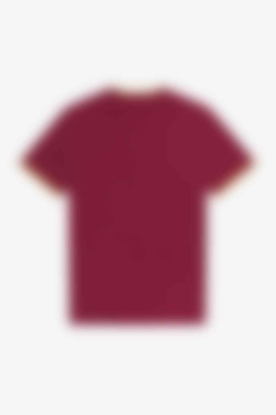 Fred Perry Fred Perry Twin Tipped T-shirt Tawny Port