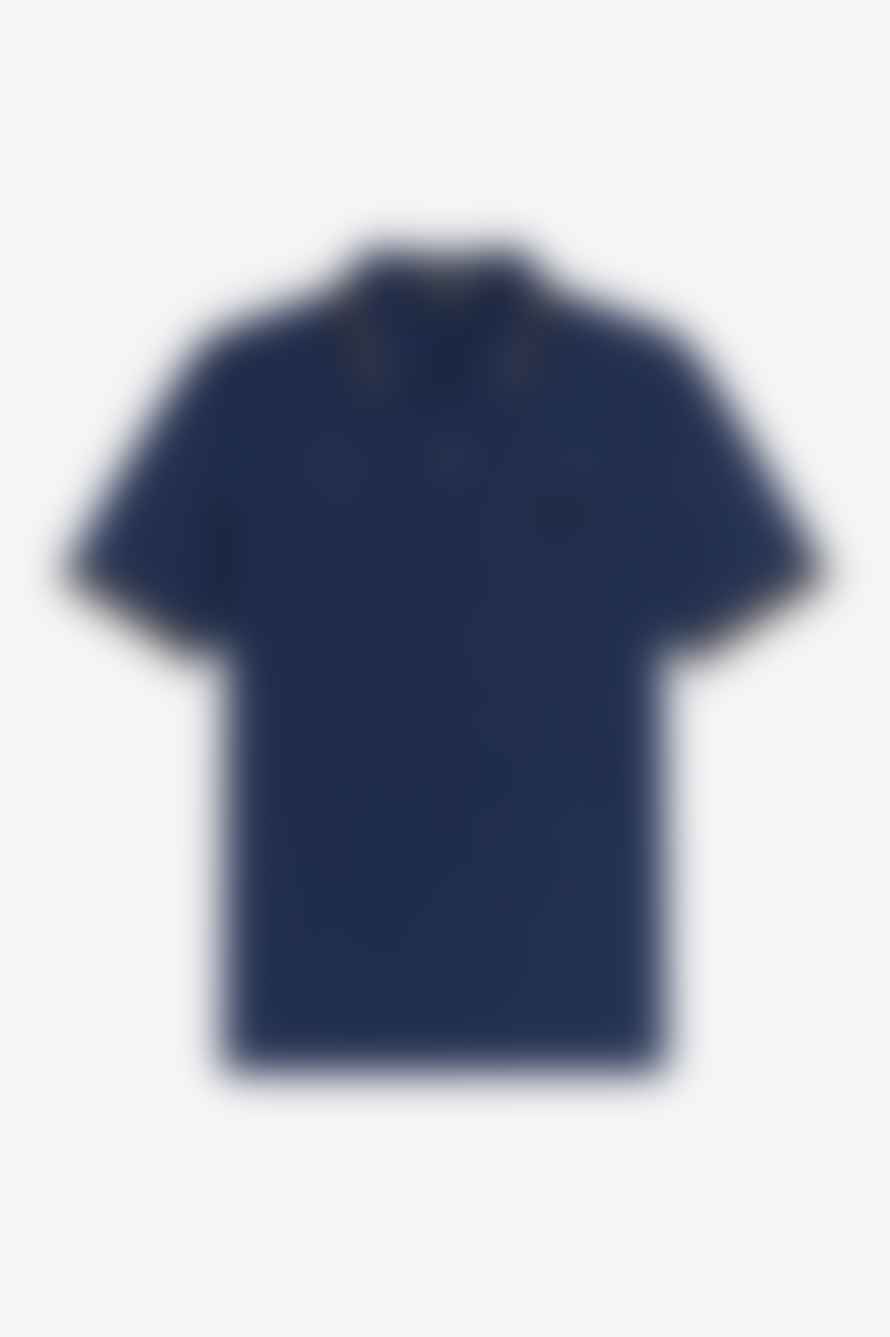 Fred Perry Fred Perry Reissues Original Twin Tipped Polo Blue Gold Black