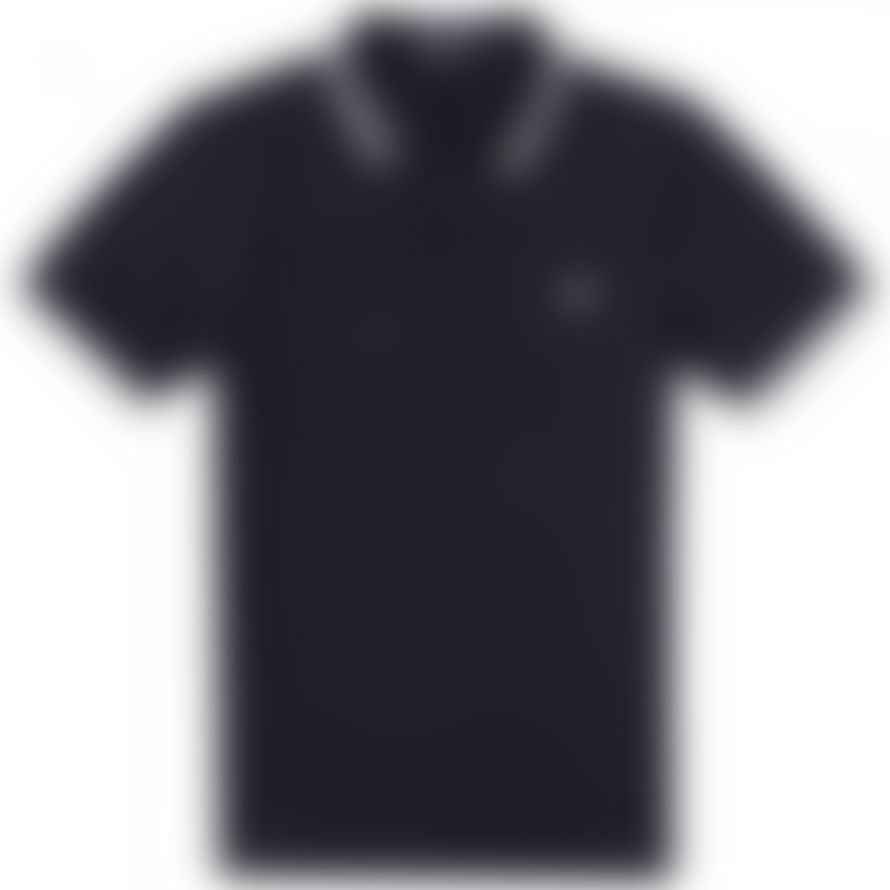 Fred Perry Fred Perry Slim Fit Twin Tipped Polo Navy White White