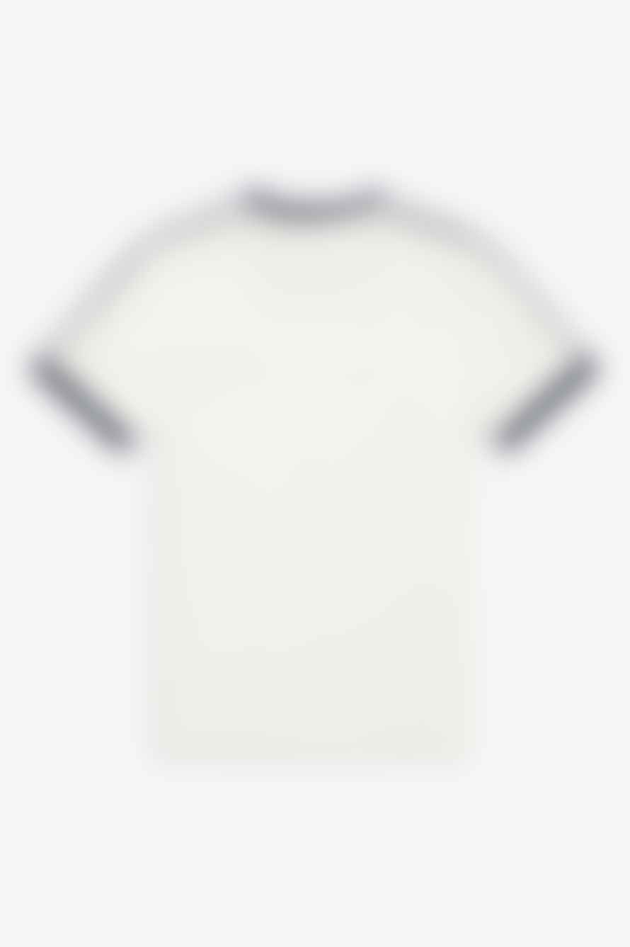 Fred Perry Fred Perry Taped Ringer T-shirt White